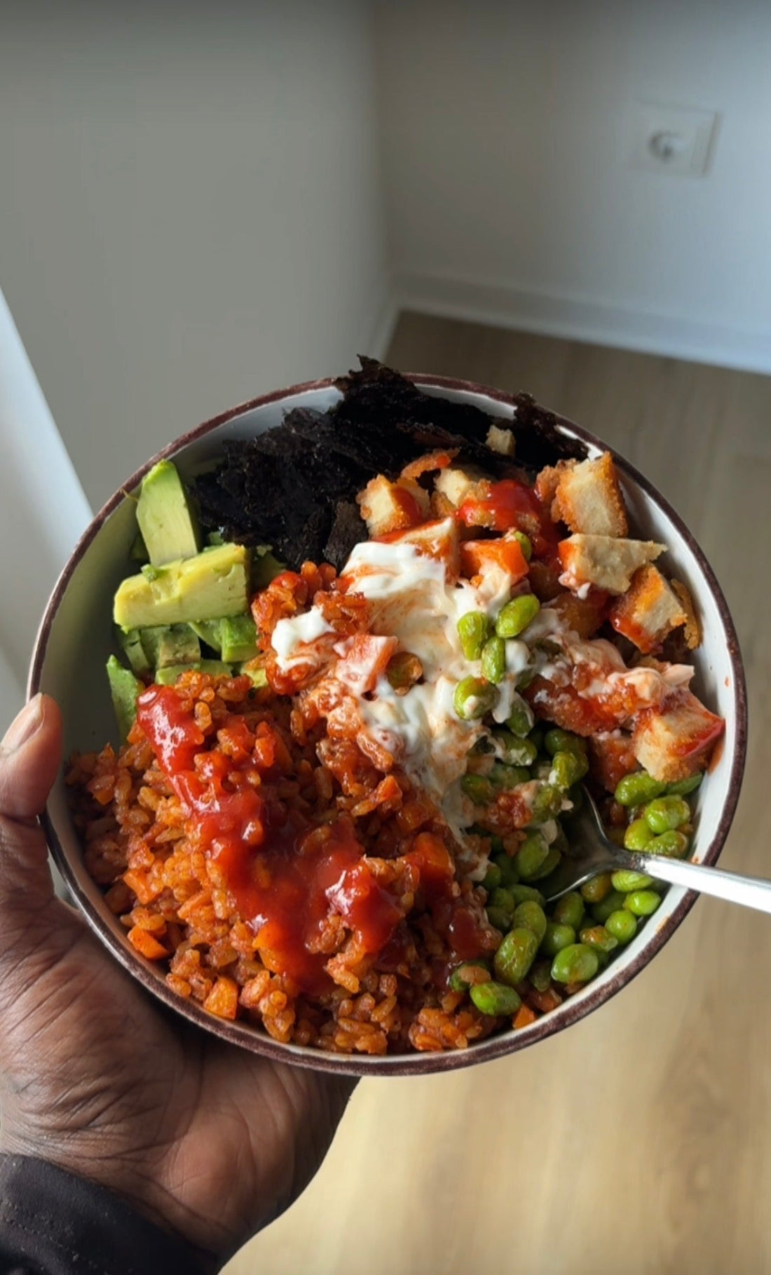 JOLLOF SUSHI BOWL